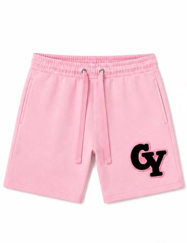 chenille varsity Set Baby Pink