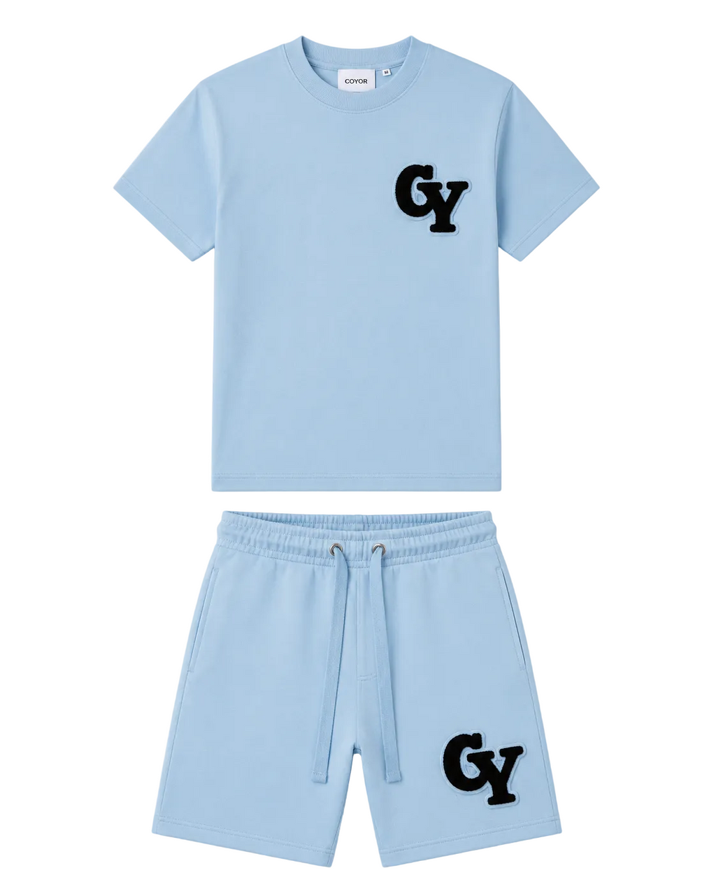 chenille varsity set Sky Blue