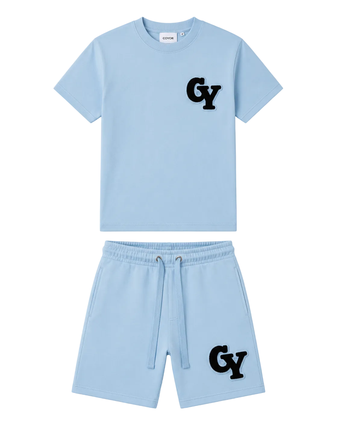 chenille varsity set Sky Blue